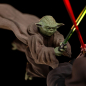 Preview: Yoda vs. Emperor Palpatine Statue Art Scale 1:10 Battle Diorama Series Exclusive, Star Wars: Episode III, 31 cm