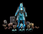 Preview: The Ghost of Jacob Marley (Haunted Blue Ver.) Actionfigur, Figura Obscura, 15 cm