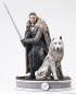 Preview: Jon Snow Statue Gallery, Game of Thrones, 25 cm