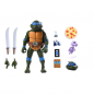 Preview: Ultimate Leonardo (Cartoon) Actionfigur VHS Style, Teenage Mutant Ninja Turtles, 18 cm