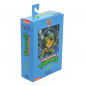 Preview: Ultimate Leonardo (Cartoon) Actionfigur VHS Style, Teenage Mutant Ninja Turtles, 18 cm