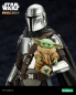 Preview: Mandalorian & Grogu with Beskar Staff Statue 1:10 ArtFX+, Star Wars: The Mandalorian, 18 cm