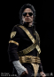 Preview: Michael Jackson Statue 1/4 Black Label, 57 cm