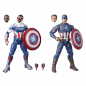 Preview: Captain America (Sam Wilson & Steve Rogers) Actionfiguren-Doppelpack Marvel Legends, Avengers: Endgame, 15 cm