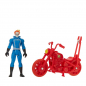 Preview: Ghost Rider with Hell Cycle Actionfigur Marvel Legends Retro Collection, 10 cm