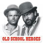 Preview: Bud Spencer & Terence Hill 3D Blechschild Old School Heroes, 45 x 45 cm