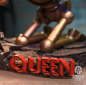 Preview: Queen Robot Statue 3D Vinyl, Queen: News of the World, 27 cm