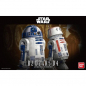 Preview: R2-D2 & R5-D4 1:12, Star Wars Modellbausatz von Bandai