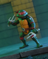 Preview: Ultimate Raphael (Cartoon) Actionfigur VHS Style, Teenage Mutant Ninja Turtles, 18 cm