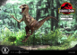 Preview: Velociraptor Jump Statue 1/10 Prime Collectibles, Jurassic Park, 21 cm