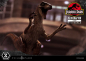 Preview: Velociraptor Jump Statue 1/10 Prime Collectibles, Jurassic Park, 21 cm