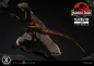 Preview: Velociraptor Jump Statue 1/10 Prime Collectibles, Jurassic Park, 21 cm