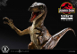 Preview: Velociraptor Jump Statue 1/10 Prime Collectibles, Jurassic Park, 21 cm