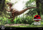 Preview: Velociraptor Jump Statue 1/10 Prime Collectibles, Jurassic Park, 21 cm