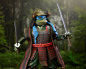 Preview: Samurai Leonardo & Michelangelo Actionfiguren, Turtles III, 18 cm