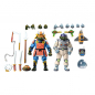 Preview: Samurai Adventure Michelangelo & Space Adventure Donatello (Cartoon) Actionfiguren-Doppelpack, Teenage Mutant Ninja Turtles, 18 cm