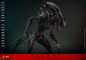 Preview: Scorched Xenomorph Actionfigur 1:6 Movie Masterpiece Series, Alien: Romulus, 44 cm