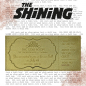 Preview: The Overlook Hotel Ball Eintrittskarte (vergoldet), Shining