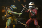 Preview: Shredder vs. Leo (Roof Top Battle) Actionfiguren, Teenage Mutant Ninja Turtles (1990), 18 cm