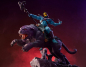 Preview: Skeletor & Panthor Classic Statue 1:6 Deluxe, Masters of the Universe, 62 cm