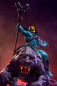 Preview: Skeletor & Panthor Classic Statue 1/6 Deluxe, Masters of the Universe, 62 cm