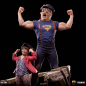 Preview: Sloth and Chunk Statue 1/10 Art Scale Deluxe, The Goonies, 31 cm