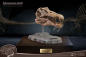 Preview: Spinosaurus Head Skull Statue Wonders of the Wild, 30 cm