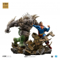 Preview: Superman vs. Doomsday Statue 1/10 Art Scale Battle Diorama Series Exclusive, DC Comics, 28 cm