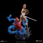 Preview: Teela & Orko Statue 1:10 Art Scale Deluxe, Masters of the Universe, 36 cm