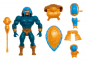 Preview: Man-at-Arms Action Figure MOTU Origins, Turtles of Grayskull, 14 cm