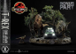 Preview: T-Rex Cliff Attack Statue 1:15 Legacy Museum Collection, Vergessene Welt: Jurassic Park, 53 cm