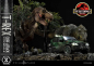 Preview: T-Rex Cliff Attack Statue 1:15 Legacy Museum Collection, Vergessene Welt: Jurassic Park, 53 cm