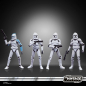 Preview: Phase I Clone Trooper Actionfiguren 4er-Pack Vintage Collection Exclusive, Star Wars, 10 cm