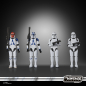 Preview: Phase II Clone Trooper Actionfiguren 4er-Pack Vintage Collection Exclusive, Star Wars: Ahsoka, 10 cm