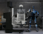 Preview: Ultimate RoboCop (Battle Damaged) & Chair Actionfigur, 18 cm