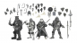 Preview: Turtles (Black & White) Actionfiguren 4er-Pack, Universal Monsters x Teenage Mutant Ninja Turtles, 18 cm