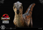 Preview: Velociraptor (Closed Mouth) Statue 1/10 Prime Collectibles, Jurassic Park, 19 cm