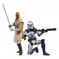 Preview: Mace Windu & 187th Legion Clone Trooper Actionfiguren Black Series Exclusive, Star Wars: Clones of the Republic, 15 cm