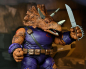 Preview: Triceraton Zog (Mirage Comics) Actionfigur Deluxe, Teenage Mutant Ninja Turtles, 20 cm