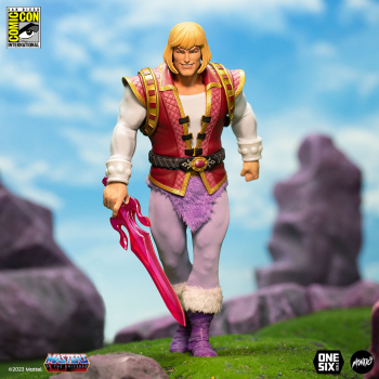 Prince Adam Actionfigur 1:6 Essentials SDCC Exclusive, Masters of the Universe, 30 cm