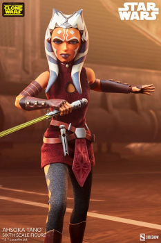 Ahsoka Tano Action Figure 1/6 Sideshow, Star Wars: The Clone Wars, 27 cm