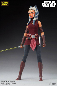 Ahsoka Tano Action Figure 1/6 Sideshow, Star Wars: The Clone Wars, 27 cm