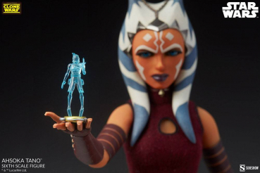 Ahsoka Tano Action Figure 1/6 Sideshow, Star Wars: The Clone Wars, 27 cm