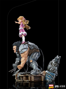 Albert & Elsie-Dee Statue Art Scale 1:10 Battle Diorama Series, X-Men, 21 cm