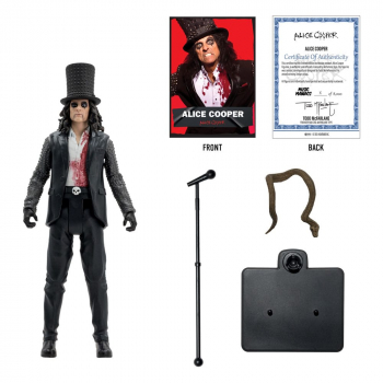 Alice Cooper Actionfigur Music Maniacs Metal, 15 cm