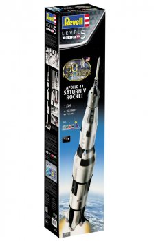Apollo 11 Saturn V Rocket Model Kit 1/96, NASA, 114 cm