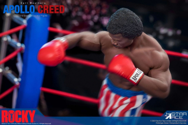 Apollo Creed Actionfigur 1:6 Deluxe Version, Rocky, 30 cm