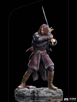 Aragorn Statue Art Scale 1:10 Battle Diorama Series, Der Herr der Ringe, 24 cm