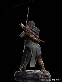 Aragorn Statue Art Scale 1:10 Battle Diorama Series, Der Herr der Ringe, 24 cm