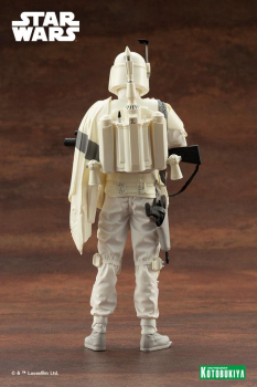Boba Fett (White Armor) Statue 1/10 ArtFX+, Star Wars, 18 cm